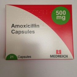 AMOXICILLIN 500 mg x20 capsules