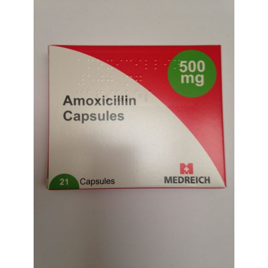 AMOXICILLIN 500 mg x30 capsules