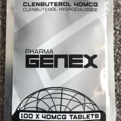 GENE X CLEN 40 mcg x100