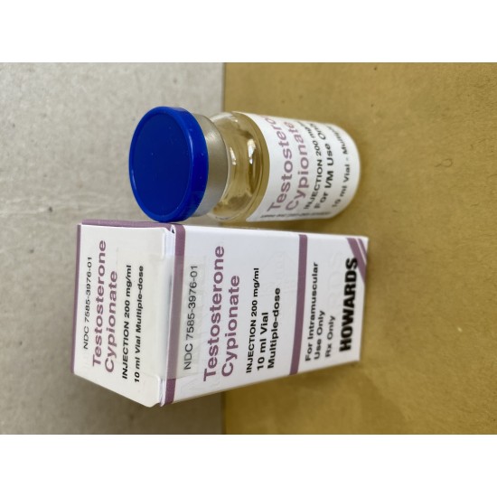 HOWARDS TESTOSTERONE CYPIONATE 200 mg EXPIRY 04/24